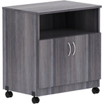 Lorell Deluxe Mobile Machine Stand with Shelf 30.5