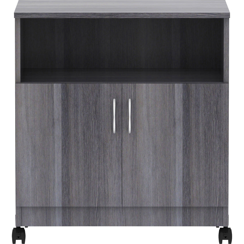 Lorell Deluxe Mobile Machine Stand with Shelf 30.5"H x 28"W x 19.75"D (LLR - LLR69627) - SchoolOutlet