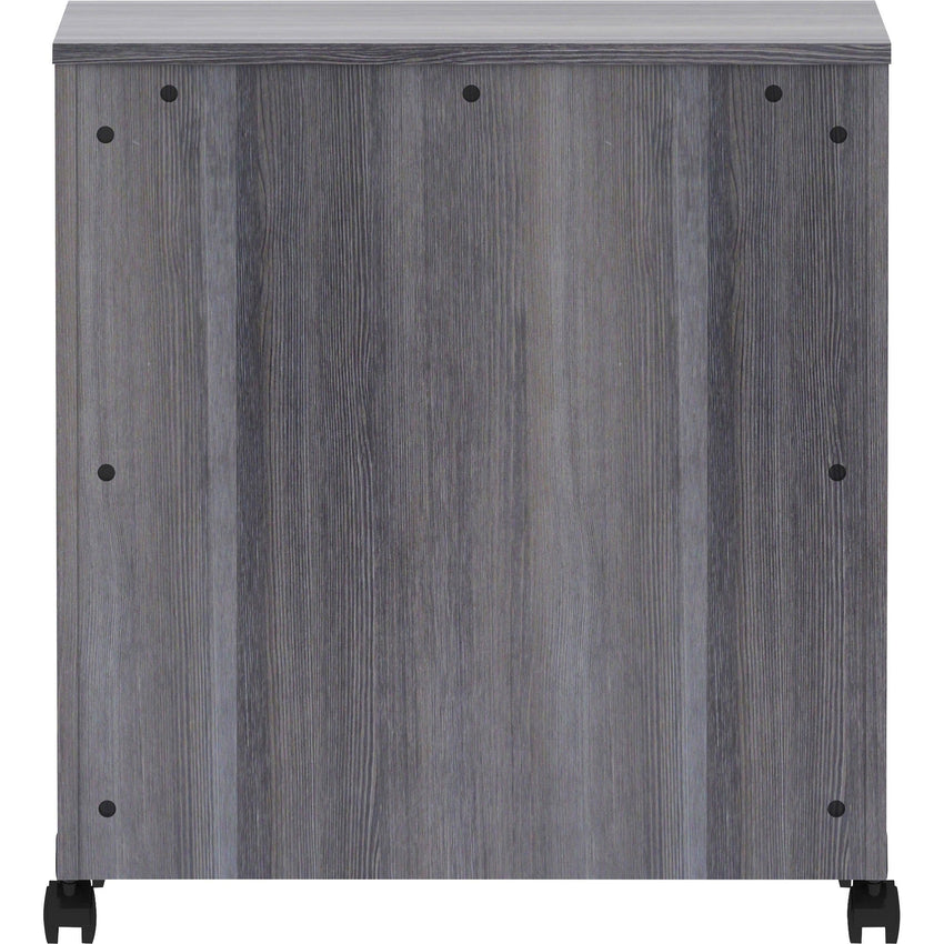 Lorell Deluxe Mobile Machine Stand with Shelf 30.5"H x 28"W x 19.75"D (LLR - LLR69627) - SchoolOutlet