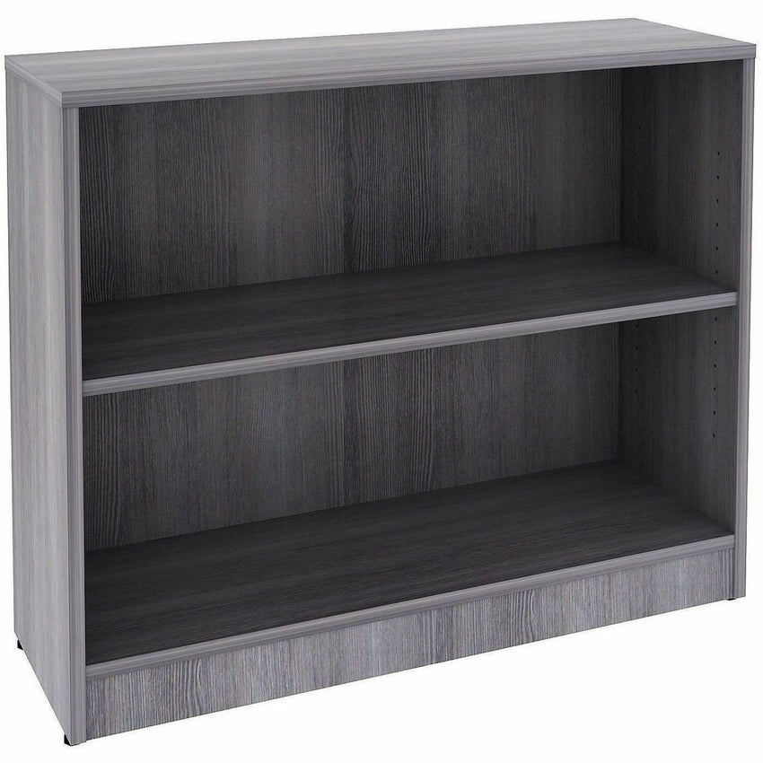 Lorell Essentials Series Laminate 2 Shelf Bookcase 36"W x 12"D x 30"H (LLR - ESS - BOOKCASE - 30H) - SchoolOutlet