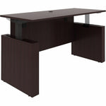 Lorell Essentials Series Sit - To - Stand Desk Shell 60
