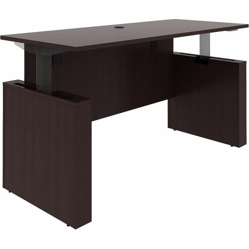 Lorell Essentials Series Sit - To - Stand Desk Shell 72"W x 29"D x 29" - 46"H (LLR - ESS - STAND - DESK - 72) - SchoolOutlet
