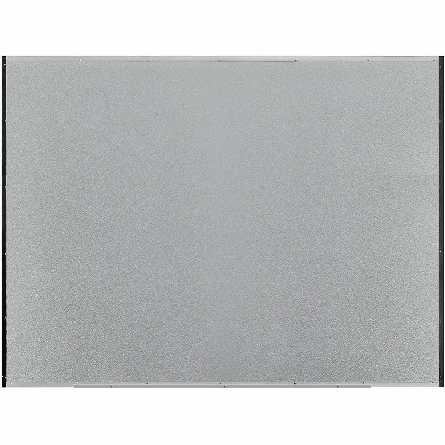 Lorell Signature Series Magnetic Porcelain Grid Markerboard Ebony and Silver Frame 48"W x 36"H (LLR - LLR69652) - SchoolOutlet