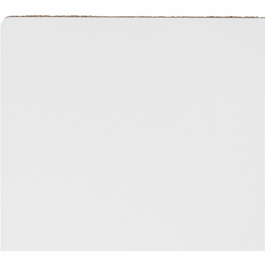 Lorell Loop Whiteboard Frameless Lacquered Steel Magnetic Surface 60"W x 36"H (LLR - LLR69670) - SchoolOutlet
