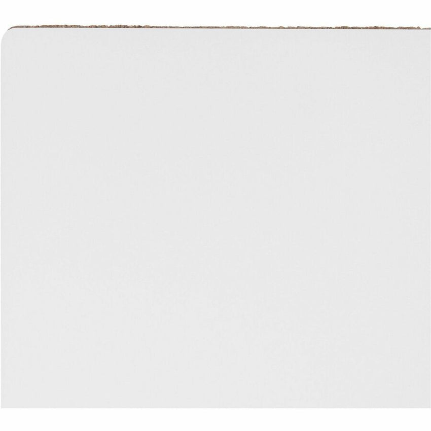 Lorell Loop Whiteboard Frameless Lacquered Steel Magnetic Surface 60"W x 36"H (LLR - LLR69670) - SchoolOutlet