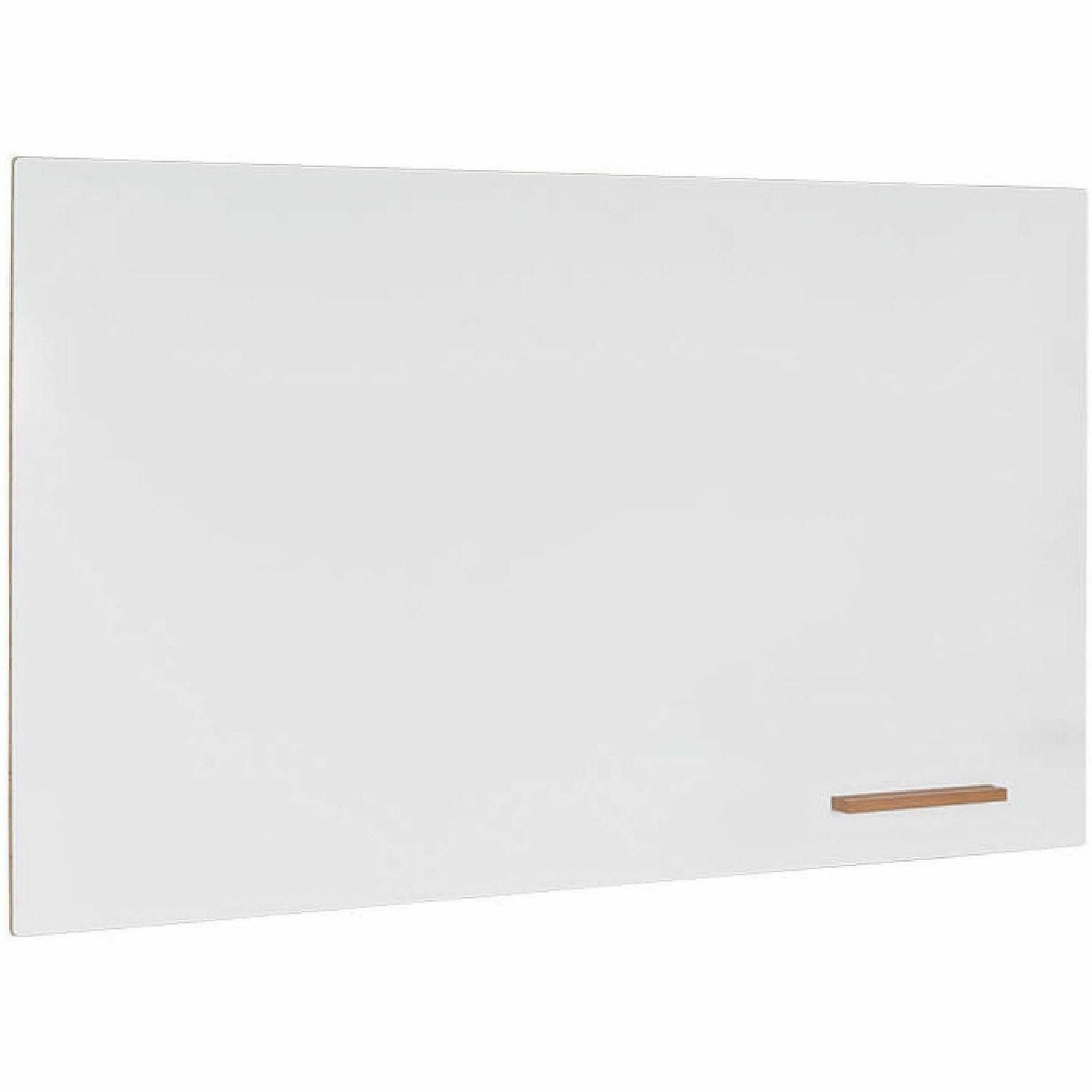 Lorell Loop Whiteboard Frameless Lacquered Steel Magnetic Surface 60"W x 36"H (LLR - LLR69670) - SchoolOutlet