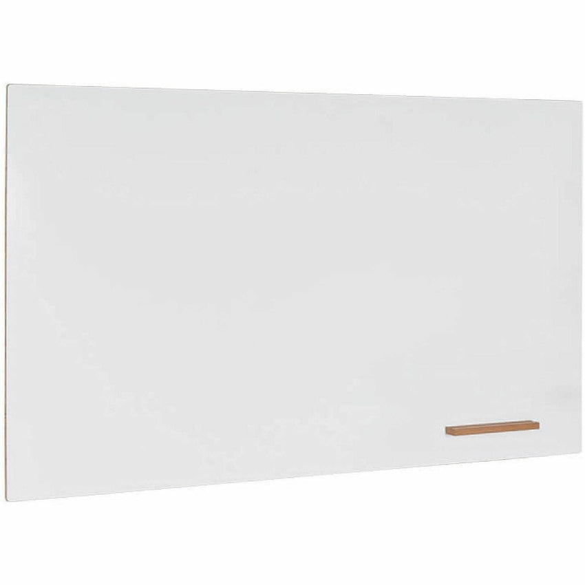 Lorell Loop Whiteboard Frameless Lacquered Steel Magnetic Surface 60"W x 36"H (LLR - LLR69670) - SchoolOutlet