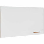 Lorell Loop Whiteboard Frameless Lacquered Steel Magnetic Surface 60