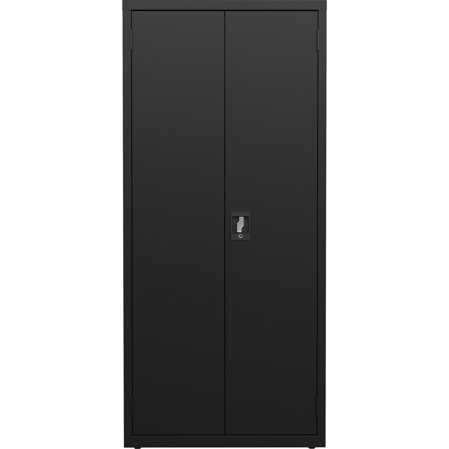 Lorell Fortress Series Slimline Storage Cabinet Steel 4 Adjustable Shelves 720 lb Capacity Locking System (LLR - LLR6983X) - SchoolOutlet