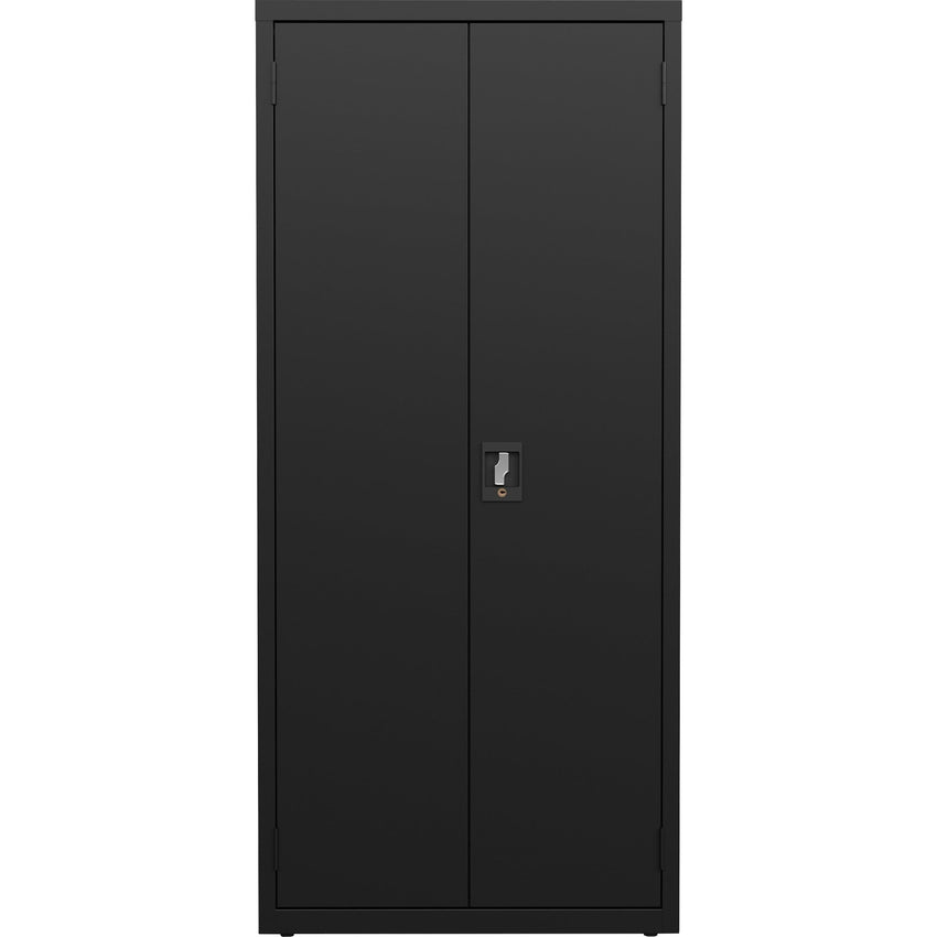 Lorell Fortress Series Slimline Storage Cabinet Steel 4 Adjustable Shelves 720 lb Capacity Locking System (LLR - LLR6983X) - SchoolOutlet