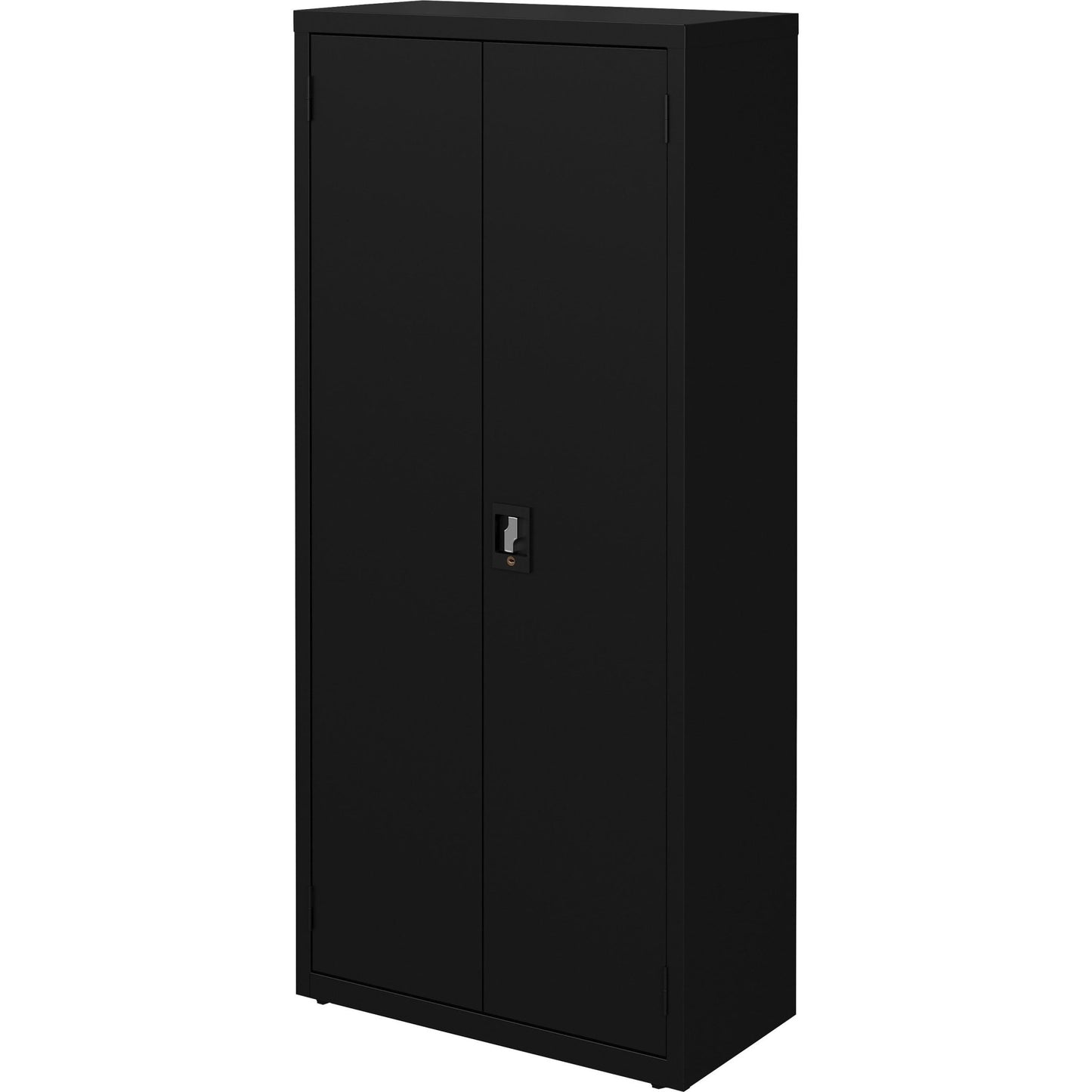 Lorell Fortress Series Slimline Storage Cabinet Steel 4 Adjustable Shelves 720 lb Capacity Locking System (LLR - LLR6983X) - SchoolOutlet