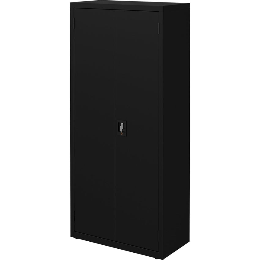 Lorell Fortress Series Slimline Storage Cabinet Steel 4 Adjustable Shelves 720 lb Capacity Locking System (LLR - LLR6983X) - SchoolOutlet