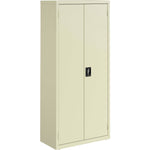 Lorell Fortress Series Slimline Storage Cabinet Steel 4 Adjustable Shelves 720 lb Capacity Locking System (LLR - LLR6983X) - SchoolOutlet