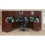 Lorell Essentials Series 3 - Door Stack - on Hutch with Cord Management 59