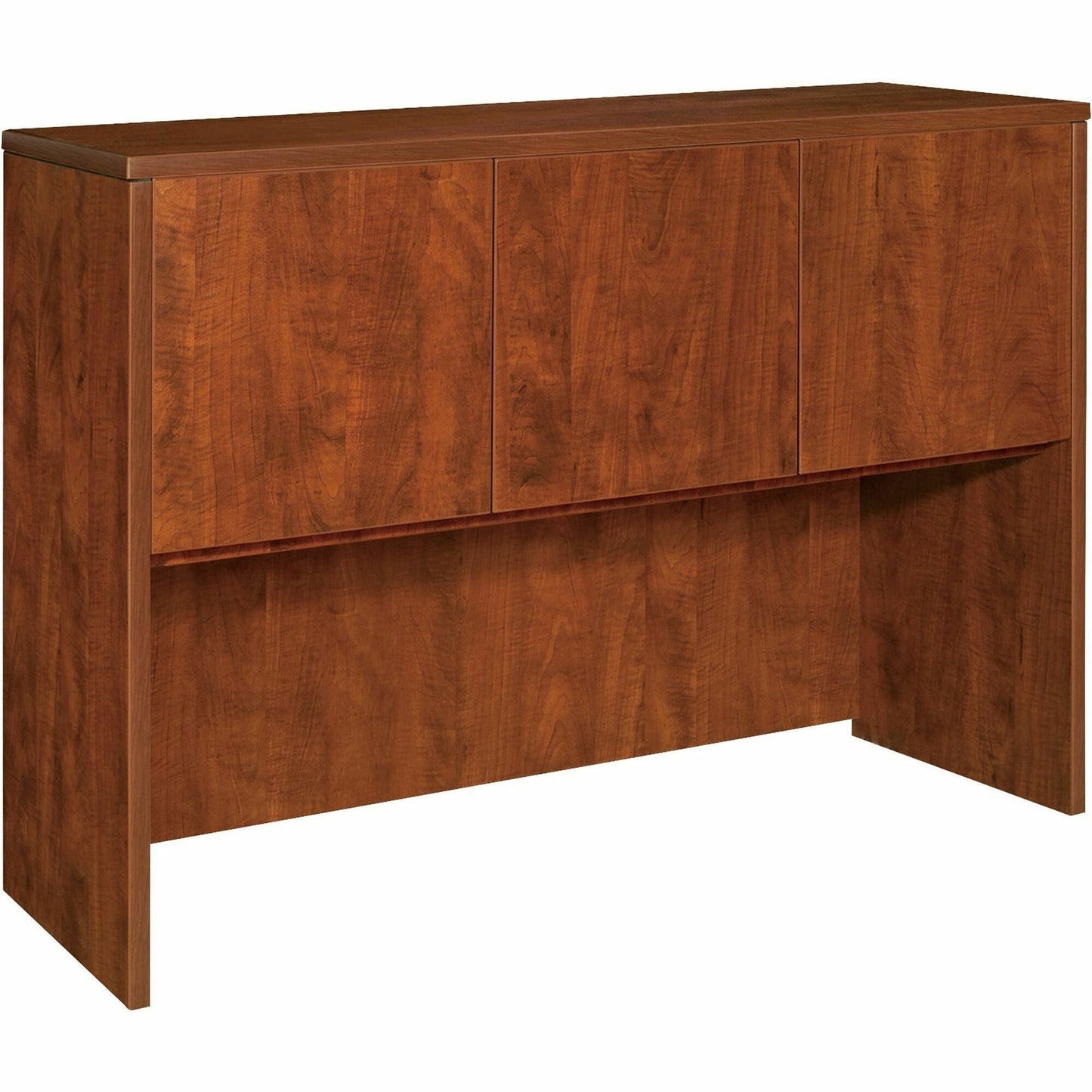 Lorell Essentials Series 3 - Door Stack - on Hutch with Cord Management 59"W x 14.8"D x 36"H (LLR - ESS - HUT59) - SchoolOutlet