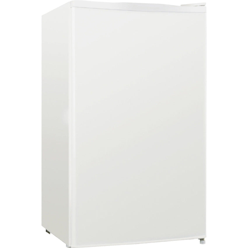 Lorell ArcticVault Compact Refrigerator with Chiller Section Ice Tray and Reversible Door 3.2 Cubic Feet Black Light Blue White (LLR - LLR72312) - SchoolOutlet