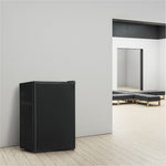 Lorell FrostNest Compact Refrigerator with Chiller Section Ice Tray and Reversible Door 3.2 Cubic Feet Black (LLR - LLR72313) - SchoolOutlet