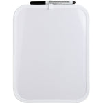 Lorell Personal Whiteboard with White Plastic Frame and Integrated Mounting Kit 11