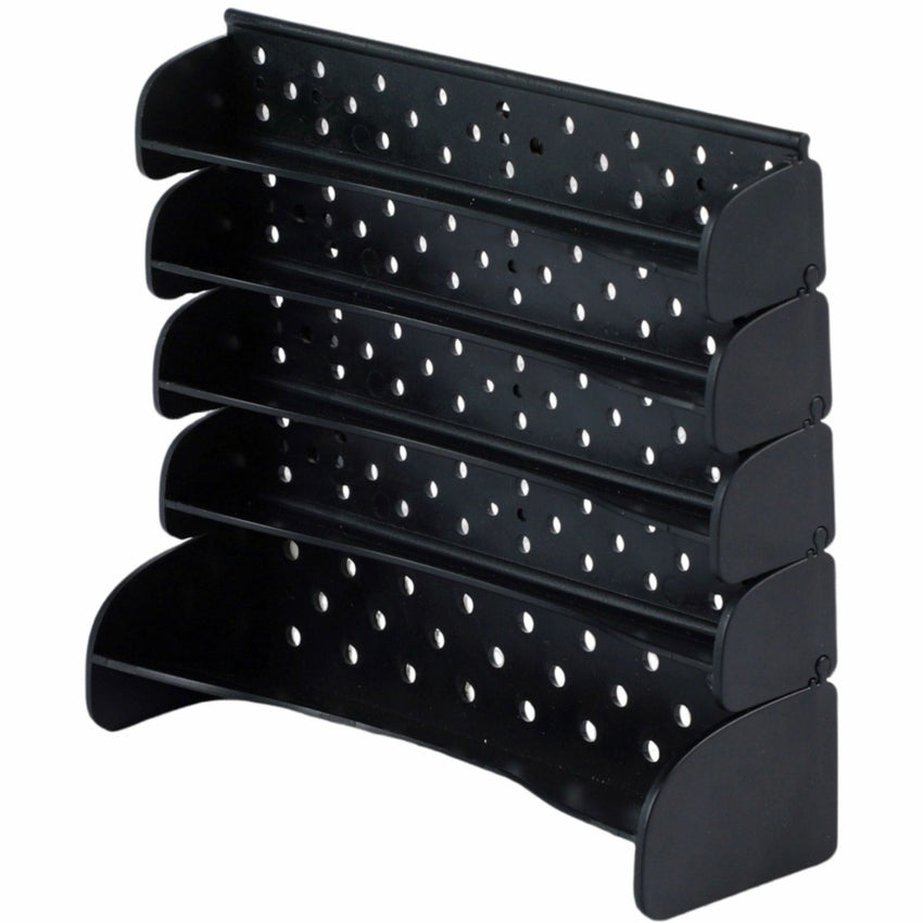 Lorell Magnetic Dry - Erase Marker Holder With 5 Compartments (LLR - LLR75625) - SchoolOutlet