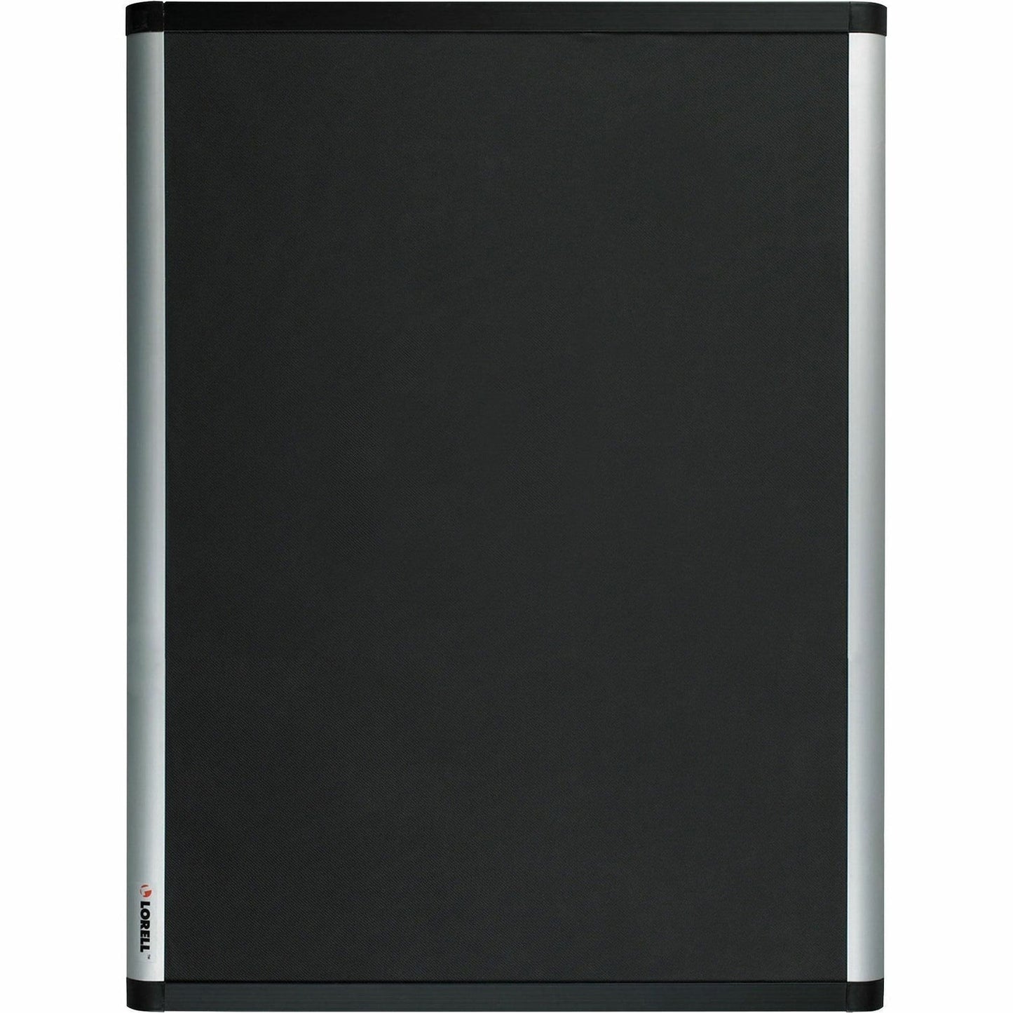 Lorell Mesh Bulletin Board Fabric Surface Black Anodized Aluminum Frame 24"W x 36"H (LLR - LLR75697) - SchoolOutlet