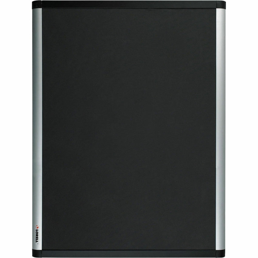 Lorell Mesh Bulletin Board Fabric Surface Black Anodized Aluminum Frame 24"W x 36"H (LLR - LLR75697) - SchoolOutlet