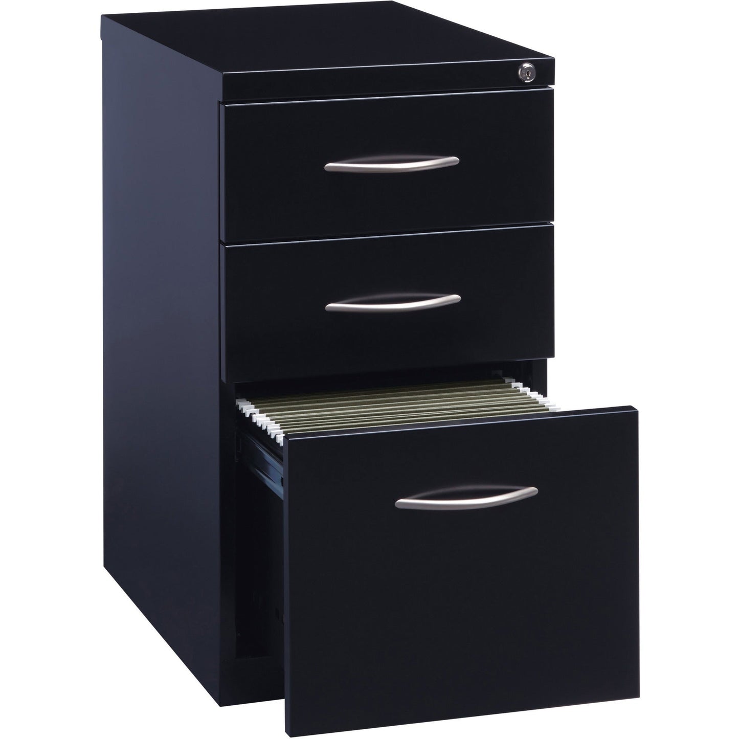 Lorell Premium Box/Box/File Mobile File Cabinet with Arch Pull 15"W x 22.9"D x 27.7"H (LLR - LLR79129) - SchoolOutlet