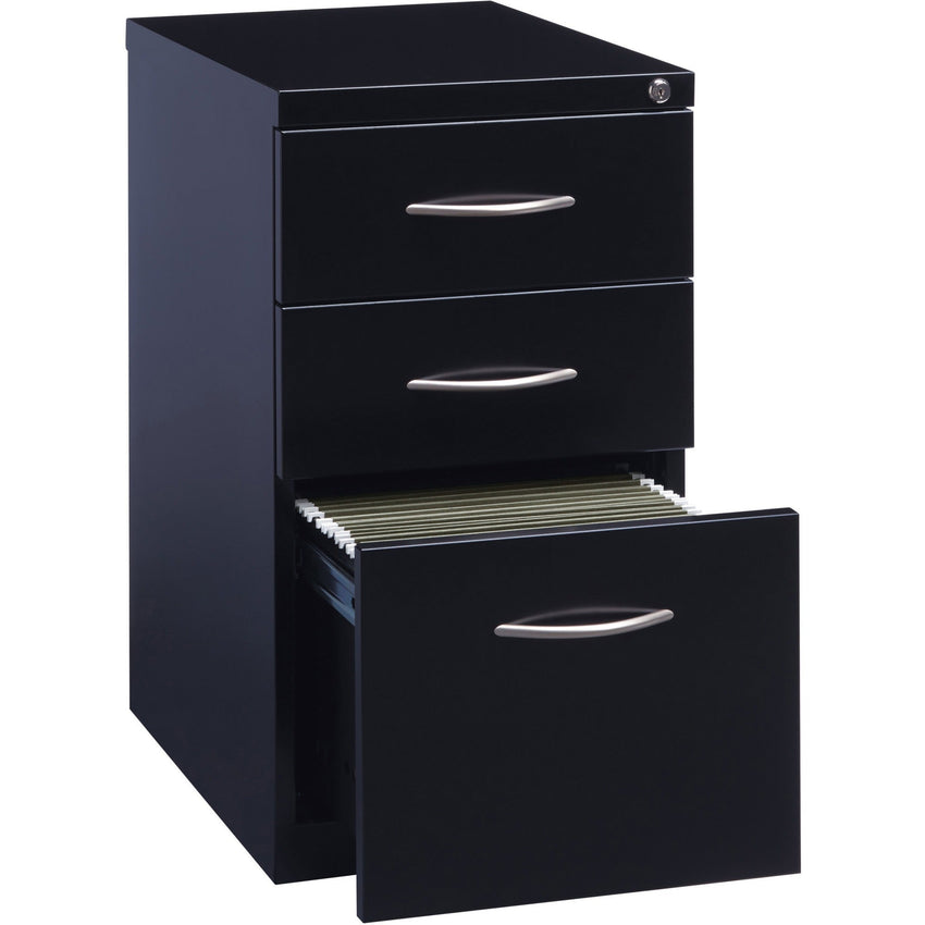 Lorell Premium Box/Box/File Mobile File Cabinet with Arch Pull 15"W x 22.9"D x 27.7"H (LLR - LLR79129) - SchoolOutlet