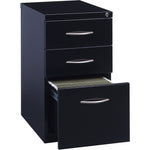 Lorell Premium Box/Box/File Mobile File Cabinet with Arch Pull 15