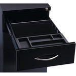 Lorell Premium Box/Box/File Mobile File Cabinet with Arch Pull 15