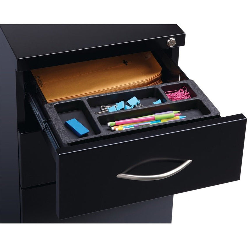 Lorell Premium Box/Box/File Mobile File Cabinet with Arch Pull 15"W x 22.9"D x 27.7"H (LLR - LLR79129) - SchoolOutlet