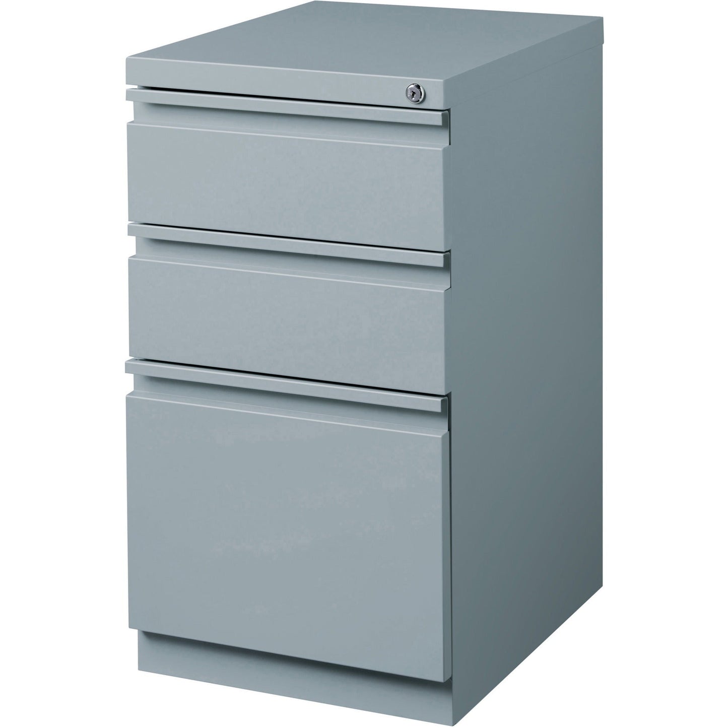 Lorell 20" Box/Box/File Mobile File Cabinet with Full - Width Pull 15"W x 19.9"D x 27.7"H (LLR - LLR79135) - SchoolOutlet
