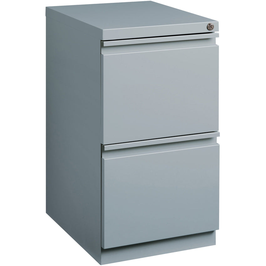 Lorell 20" File/File Mobile File Cabinet with Full - Width Pull 15"W x 19.9"D x 27.7"H (LLR - LLR79136) - SchoolOutlet