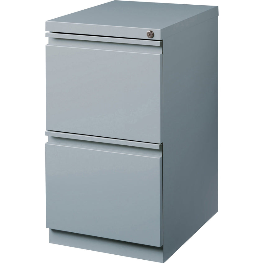 Lorell 20" File/File Mobile File Cabinet with Full - Width Pull 15"W x 19.9"D x 27.7"H (LLR - LLR79136) - SchoolOutlet