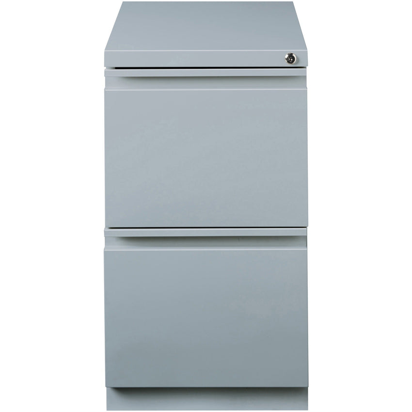 Lorell 20" File/File Mobile File Cabinet with Full - Width Pull 15"W x 19.9"D x 27.7"H (LLR - LLR79136) - SchoolOutlet