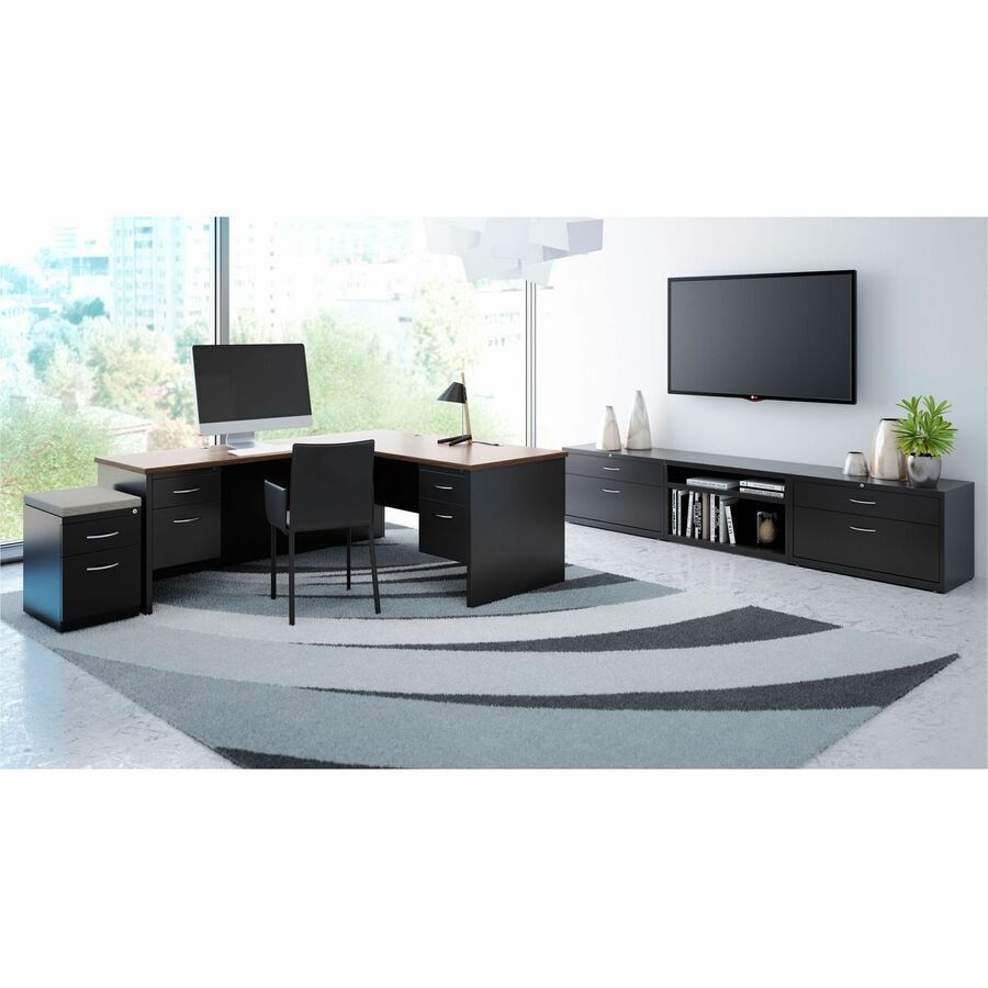 Lorell Fortress Steel Modular Left Return 48"W x 24"D (LLR - LLR7915X) - SchoolOutlet