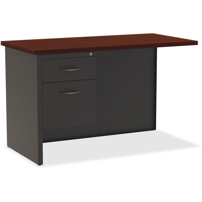 Lorell Fortress Steel Modular Left Return 48"W x 24"D (LLR - LLR7915X) - SchoolOutlet