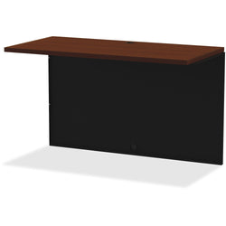 Lorell Fortress Modular Series Bridge Laminate and Black 48"W x 24"D (LLR-LLR7916X)