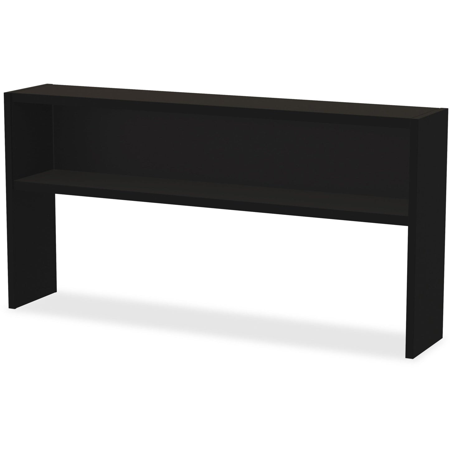 Lorell Fortress Modular Series Steel Stack - on Hutch with Cord Management 72"W (LLR - LLR7916X) - SchoolOutlet