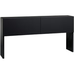 Lorell Fortress Modular Series Steel Stack - on Hutch with Cord Management 72