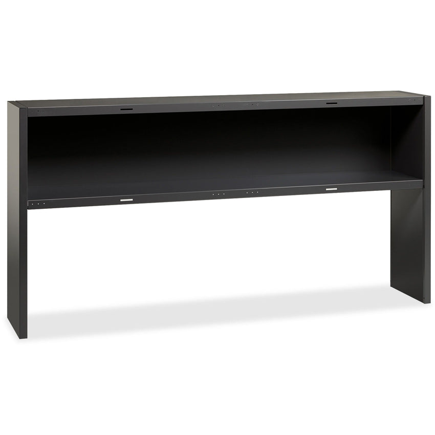 Lorell Fortress Modular Series Steel Stack - on Hutch with Cord Management 72"W (LLR - LLR7916X) - SchoolOutlet