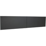 Lorell Fortress Modular Series Stack - On Hutch Door Kit 72 Inch Lockable Steel Doors (LLR - LLR7917X72) - SchoolOutlet