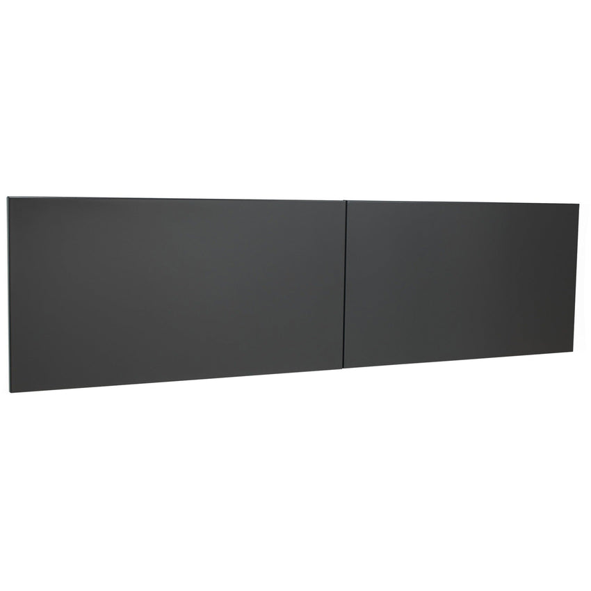 Lorell Fortress Modular Series Stack - On Hutch Door Kit 60 Inch Lockable Steel Doors (LLR - LLR7917X60) - SchoolOutlet