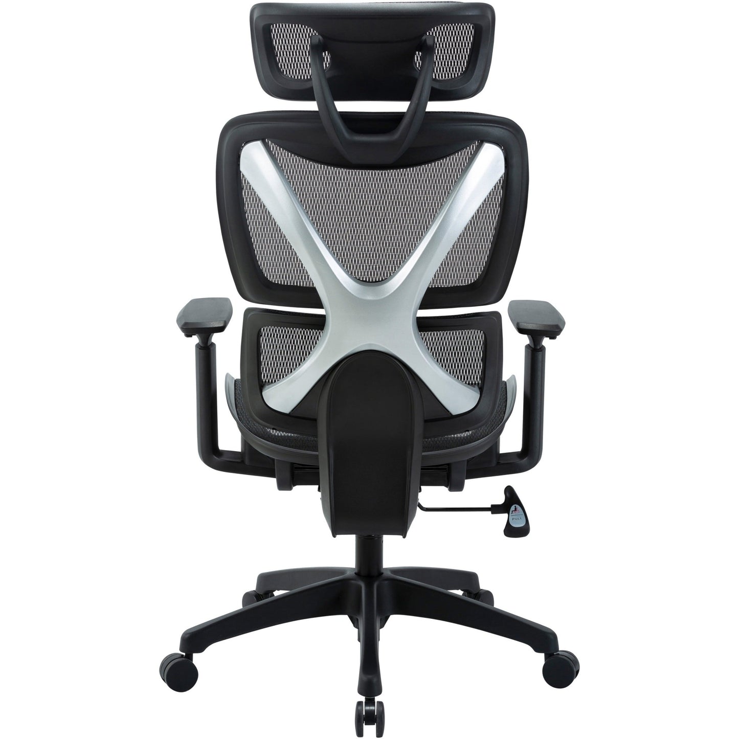Lorell Millenia Series Pneumatic Adjustable Task Chair with Antibacterial Vinyl 17.3" - 22.4"H (LLR - LLR80014) - SchoolOutlet