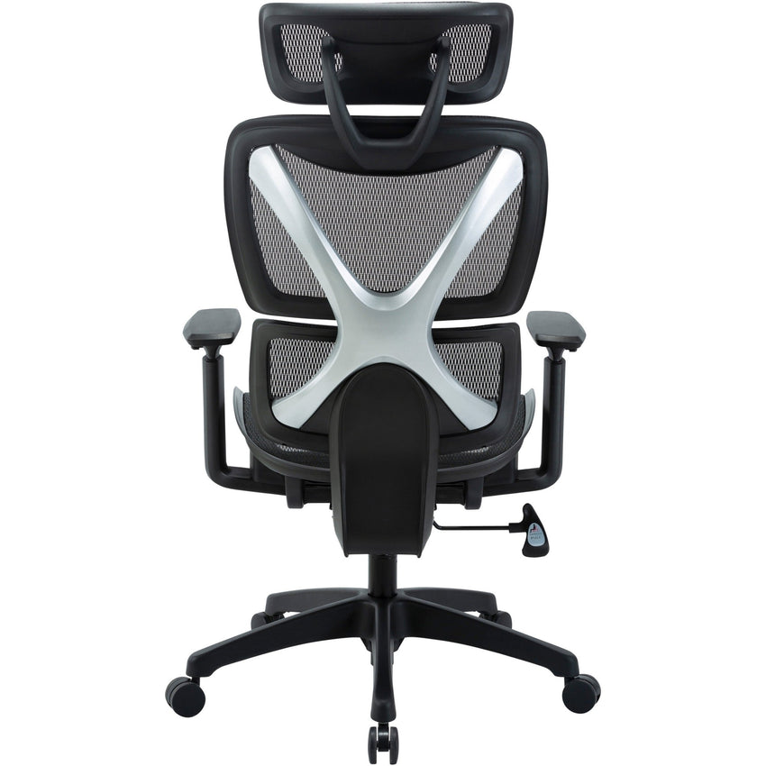 Lorell Millenia Series Pneumatic Adjustable Task Chair with Antibacterial Vinyl 17.3" - 22.4"H (LLR - LLR80014) - SchoolOutlet