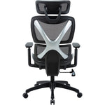 Lorell Millenia Series Pneumatic Adjustable Task Chair with Antibacterial Vinyl 17.3