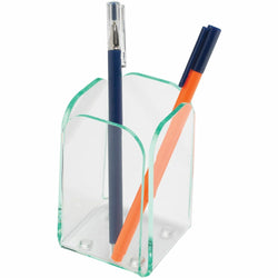 Lorell Elegant Acrylic Desktop Pencil Cup Organizer 2.5" W x 2.5" D x 3" H (LLR-LLR80656)