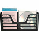 Lorell Cubicle Pocket File Wall or Panel Mount Black Plastic 1 Each (LLR - LLR80663) - SchoolOutlet
