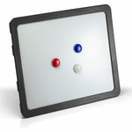 Lorell Magnetic Dry - Erase Board for Cubicles and Fabric Panels Black Frame 16