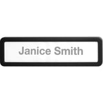 Lorell Recycled Cubicle Nameplate 0.9