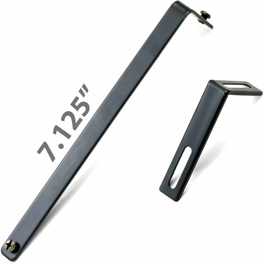 Lorell Partition Hangers Metal Cubicle Panel Mount Black 7" Size 1 Pair (LLR - LLR80674) - SchoolOutlet